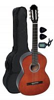 Класична гітара GEWApure Basic 4/4 (Walnut) + чохол + тюнер + медіатори - JCS.UA