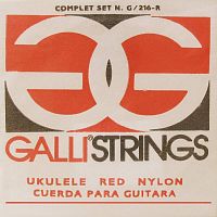 Струни для укулеле Galli G216 G216R (Червоний) - JCS.UA