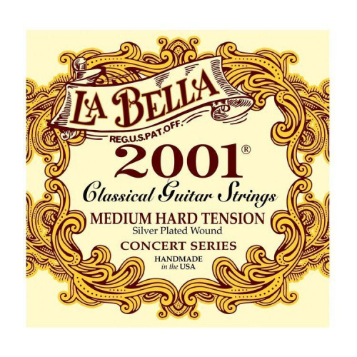 Струны для классической гитары La Bella 2001 MED-HARD - JCS.UA