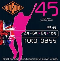 Струни для бас-гітар Rotosound RB45 - JCS.UA