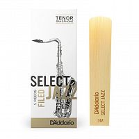 Тростина для тенор-саксофона D'ADDARIO Select Jazz - Tenor Sax Filed 3M (1шт) - JCS.UA