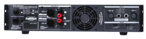 Підсилювач потужності Phonic MAX 2500 PLUS - JCS.UA фото 3