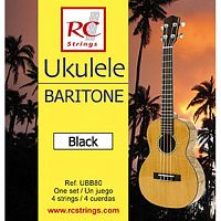 Струны для укулеле Royal Classics UBB80 Ukelele Black Baritono - JCS.UA