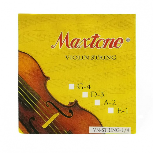 Набор струн для скрипки MAXTONE VN STRING 1/4 - JCS.UA