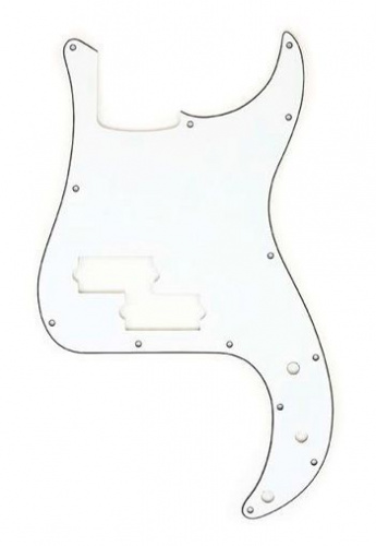 Панель для бас-гітари PAXPHIL M18 P-BASS PICKGUARD (WHITE) - JCS.UA