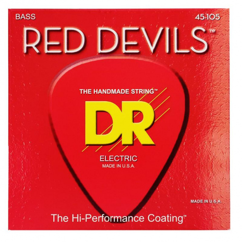 Струны DR STRINGS RDB-45 RED DEVILS BASS - MEDIUM (45-105) - JCS.UA