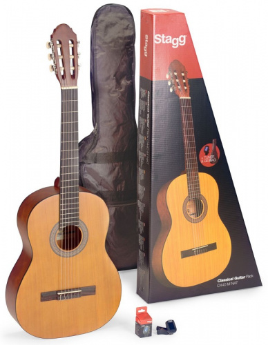 Классическая гитара STAGG C410 M NAT PACK - JCS.UA