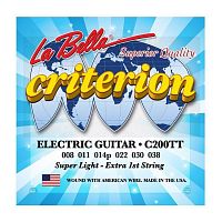 Струны для электрогитары La Bella C200TT Criterion - JCS.UA