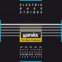 Струни для бас-гітари WARWICK 40310 Black Label Medium Light 5-String High C (20-100) - JCS.UA