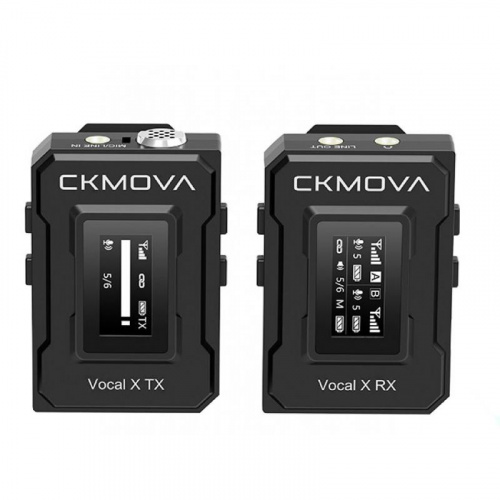 Микрофон беспроводной СKMOVA Vocal X V1 (Черный) - JCS.UA