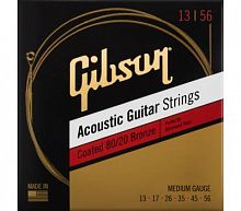 Струни для акустичних гітар GIBSON SAG-CBRW13 COATED 80/20 BRONZE ACOUSTIC GUITAR STRINGS MEDIUM - JCS.UA