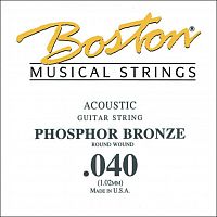 Струна для акустичної гітари Boston BPH-040 - JCS.UA