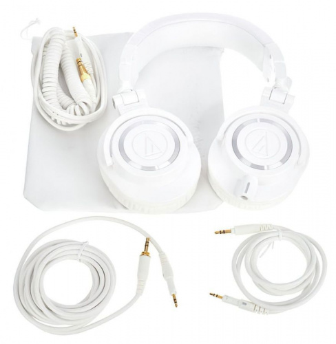 Навушники Audio-Technica ATHM50X WH - JCS.UA фото 12