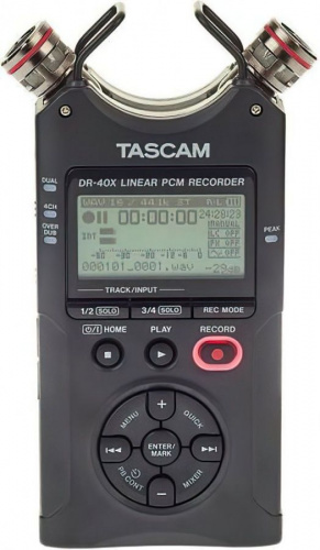 Рекордер Tascam DR-40X - JCS.UA
