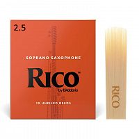 Трость для сопрано саксофона D'ADDARIO RIA1025 Rico - Soprano Sax #2.5 (1шт) - JCS.UA