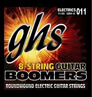 Струни для електрогітар GHS STRINGS BOOMERS GBH-8 - JCS.UA