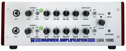 Мікропідсилювач для бас-гітари WARWICK LWA 1000 (Silver) - JCS.UA фото 2