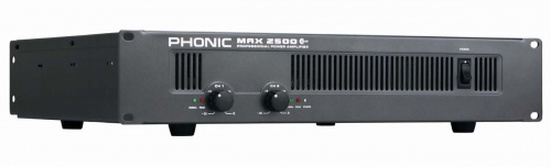 Усилитель мощности Phonic MAX 2500 PLUS - JCS.UA фото 2