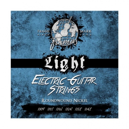 Струны для электрогитары FRAMUS 45200 BLUE LABEL LIGHT (09-42) - JCS.UA