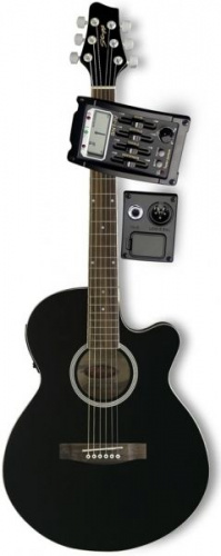 Гітара електроакустична Stagg SW206CETU-BK - JCS.UA