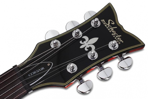 Полуакустическая гитара SCHECTER CORSAIR W/BIGSBY GWAL - JCS.UA фото 6