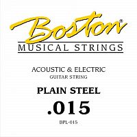 Струна для акустической или электрогитары Boston BPL-015 - JCS.UA
