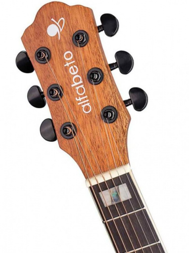 Акустическая гитара Alfabeto OKOUME WOS41 ST + чехол (bag) - JCS.UA фото 4