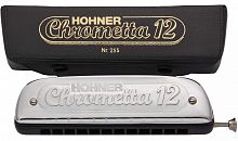 Губна гармошка Hohner M25508 Chrometta 12 G - JCS.UA