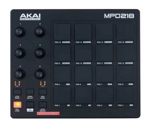 MIDI-контролер Akai MPD218 - JCS.UA