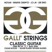 Струни для класичної гітари Gallistrings C7 BALL END FOR STUDENTS - JCS.UA