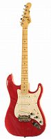 Електрогітара G & L S500 (Clear Red, maple, 3-ply Pearl). №CLF43329 - JCS.UA