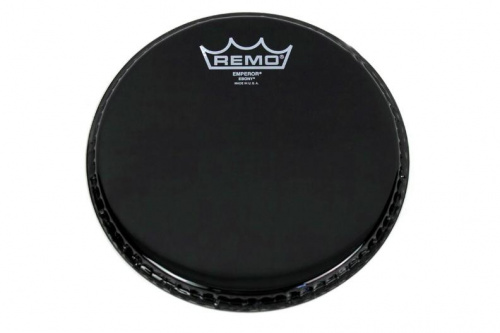 Пластик для барабана REMO Batter, EMPEROR, EBONY, 8" - JCS.UA