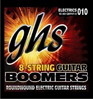 Струни для електрогітар GHS STRINGS BOOMERS GBTNT-8 - JCS.UA
