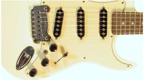 Гітара G&L S500 (Vintage White, Rosewood, 3-Ply Creme). №CLF50984 - JCS.UA фото 4