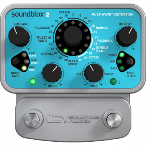Гітарна педаль ефектів Source Audio SA220 Soundblox 2 Multiwave Distortion - JCS.UA