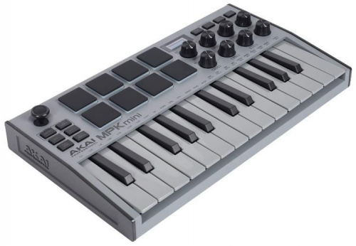 MIDI клавіатура AKAI MPK Mini MK3 Grey - JCS.UA фото 3