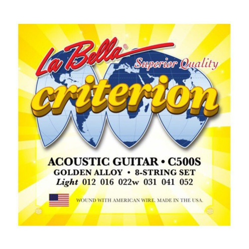 Струны для акустической гитары La Bella C500S - JCS.UA