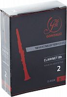 Трость для кларнета Gonzalez Bb Clarinet Classic 2 - JCS.UA