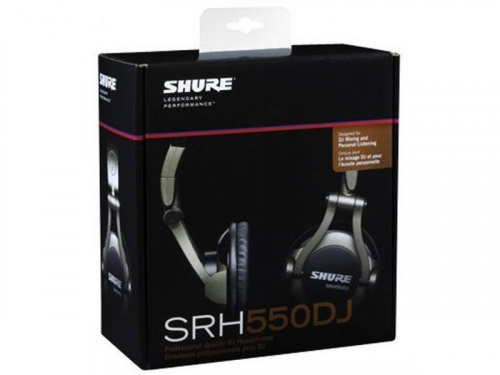 DJ навушники Shure SRH550DJ - JCS.UA фото 4
