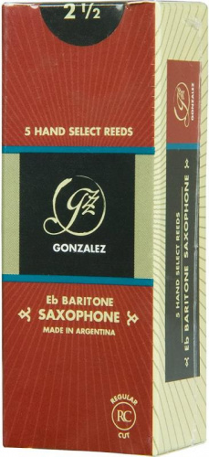Тростина для баритон саксофон Gonzalez Baritone Sax RC 2 1/2 - JCS.UA