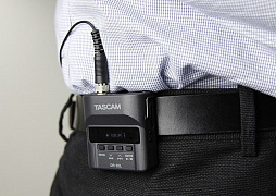 Tascam выпускает портативный рекордер с петличным микрофоном - DR-10L!