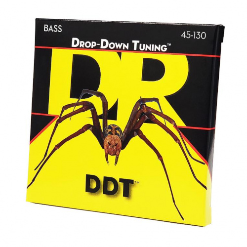 Струни DR STRINGS DDT5-130 DDT DROP DOWN TUNING BASS 5-STRING - MEDIUM (45-130) - JCS.UA фото 3