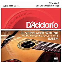 Струни для акустичної гітари D'Addario EJ83M - JCS.UA