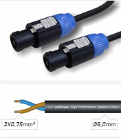 Готовий акустичний кабель Roxtone SSSS275L10 - JCS.UA
