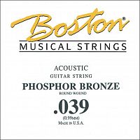 Струна для акустичної гітари Boston BPH-039 - JCS.UA