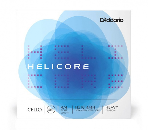 Струни D'Addario H510 4 / 4H HELICORE CELLO STRING SET 4/4 Scale Heavy Tension - JCS.UA фото 2