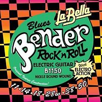 Струни для електрогітари La Bella B1150 Blues Bender Electric Guitar Strings 11-50 - JCS.UA