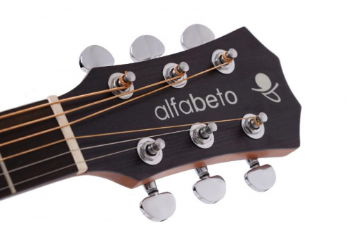 Электроакустическая гитара Alfabeto SOLID AMS40EQ ST + bag - JCS.UA фото 2