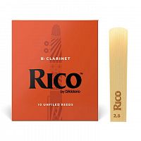 Трость для кларнета D'ADDARIO RCA1025 Rico - Bb Clarinet #2.5 (1шт) - JCS.UA