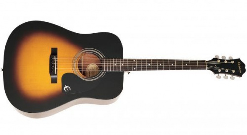 Акустическая гитара EPIPHONE DR-100 VINT. SUNBURST CH HDWE - JCS.UA фото 2